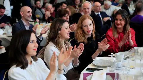 Ione Belarra, Irene Montero, Lilith Verstrynge y Alejandra Jacinto El gabinete: ¿tiene trampa la pregunta de Podemos a sus bases?