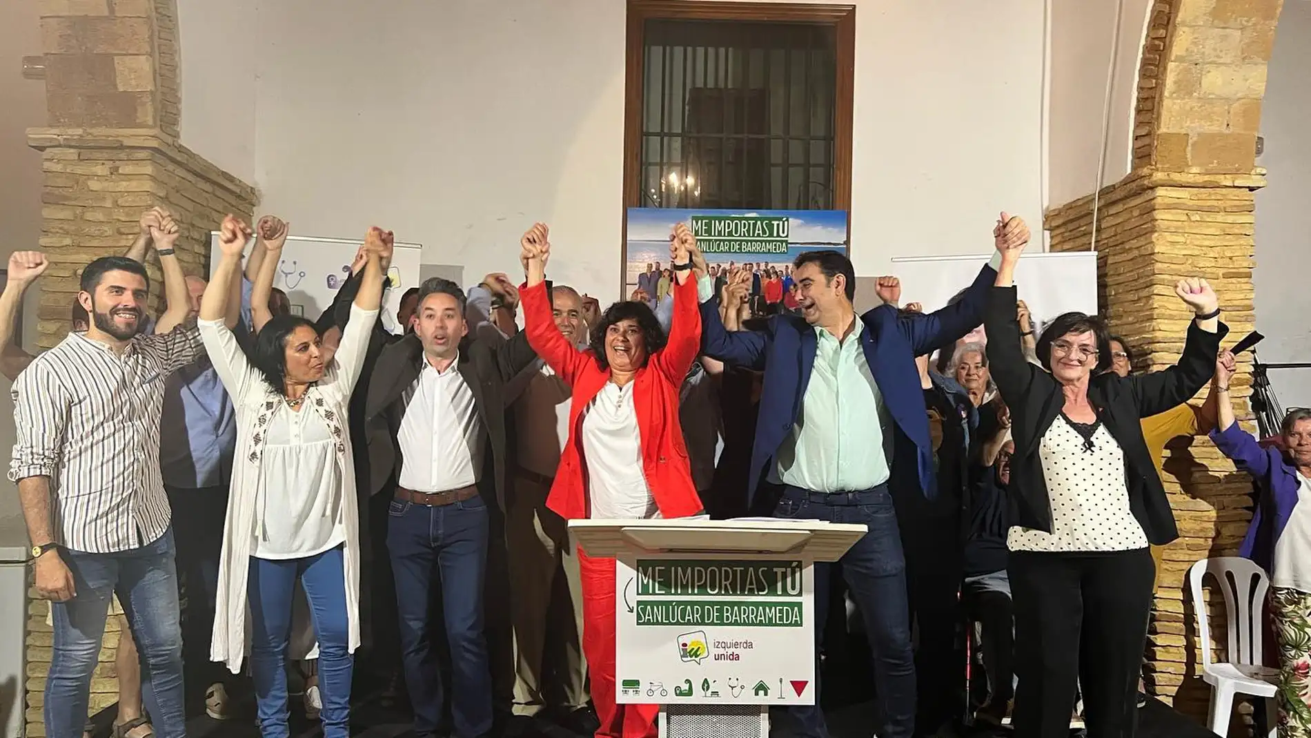 La candidatura de Izquierda Unida en Sanlúcar de Barrameda
