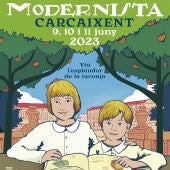Cartel Feria Modernista Carcaixent