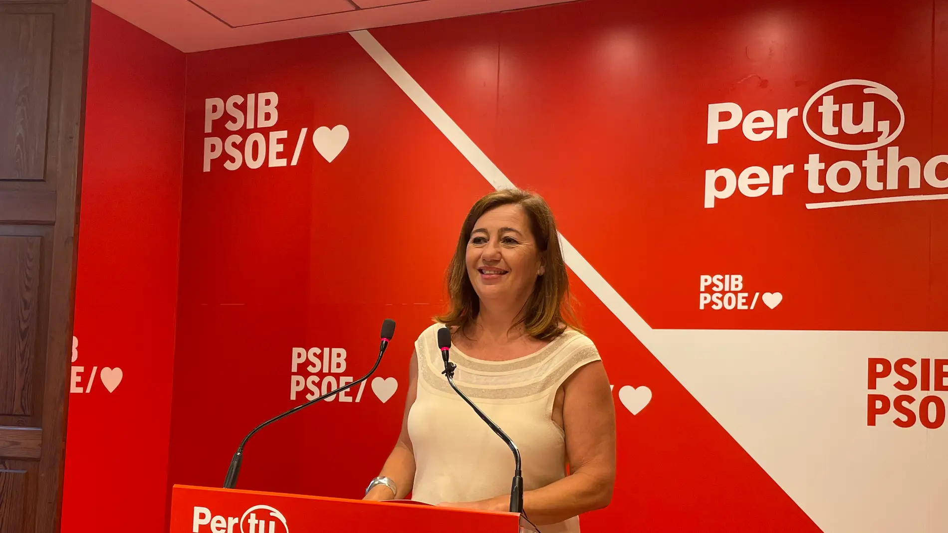 La secretaria general del PSIB, Francina Armengol.
