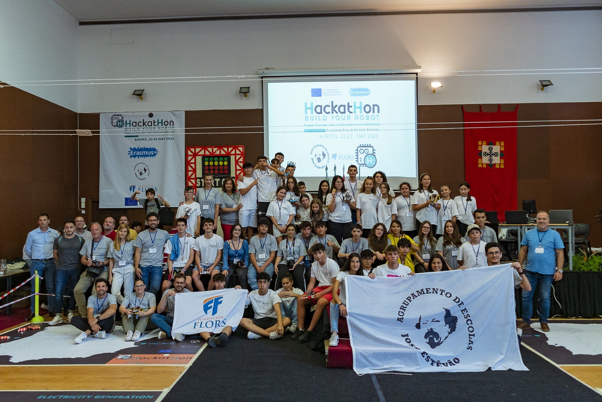 Fundación Flors Vila-real se proclama campeón del Hackathon Erasmus+ en la ciudad portuguesa de Aveiro Fundación Flors Vila-real se proclama campeón del Hackathon Erasmus+ en la ciudad portuguesa de Aveiro