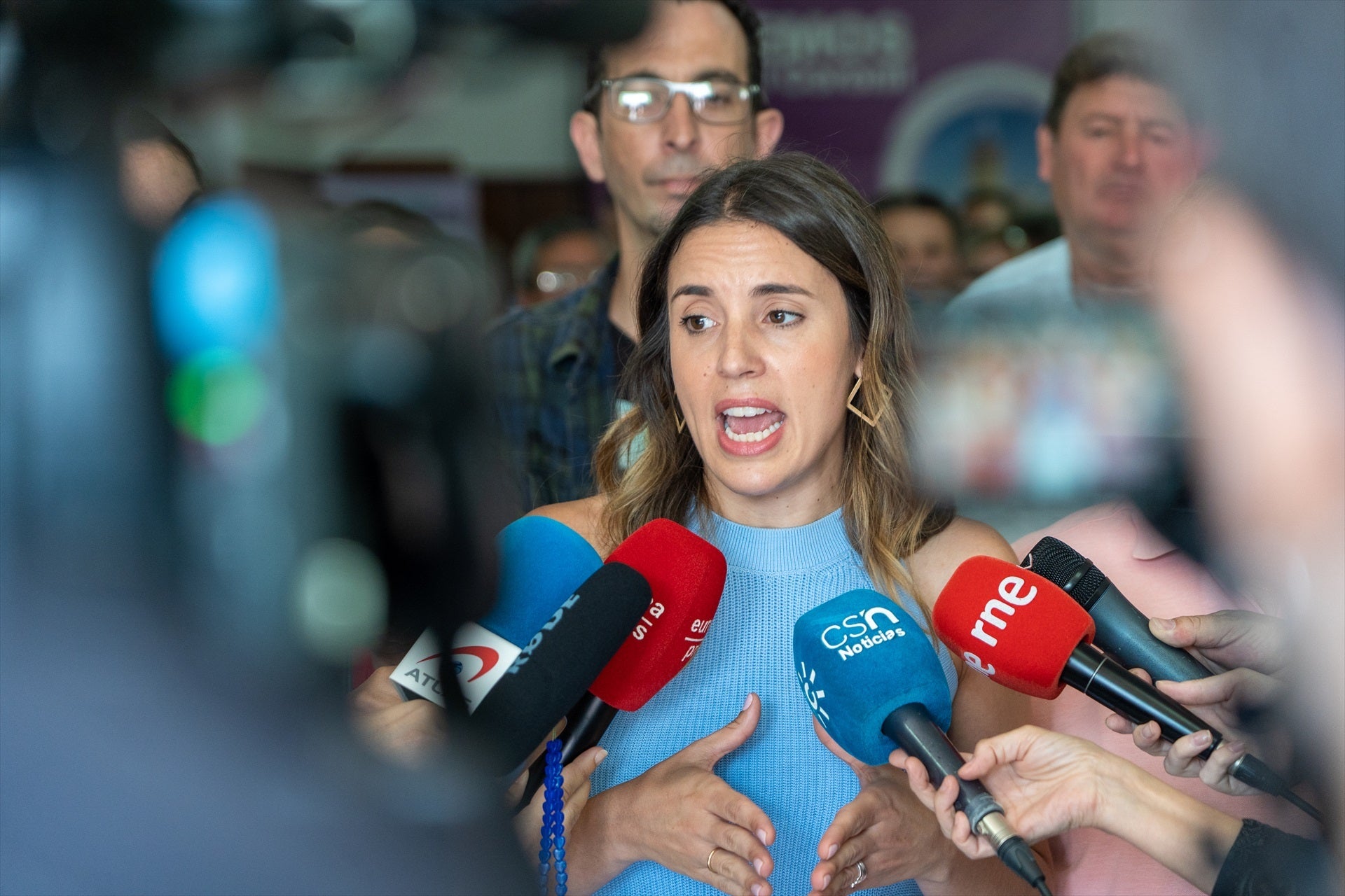 Irene Montero, condenada a indemnizar con 18.000 euros a la expareja de María Sevilla por presentarle como "maltratrador" Irene Montero, condenada a indemnizar con 18.000 euros a la expareja de María Sevilla por presentarle como "maltratrador"