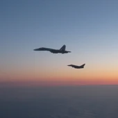 Cazas británicos vuelven a interceptar aviones rusos sobre el golfo de Finlandia Cazas británicos vuelven a interceptar aviones rusos sobre el golfo de Finlandia