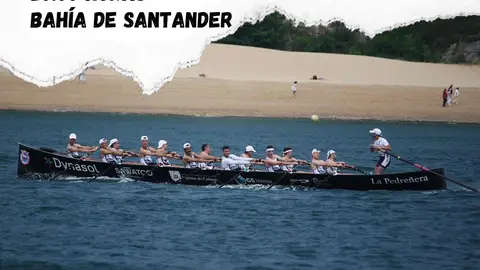 Bandera Bansander - SDR Pedreña - traineras Bandera Bansander - SDR Pedreña - traineras