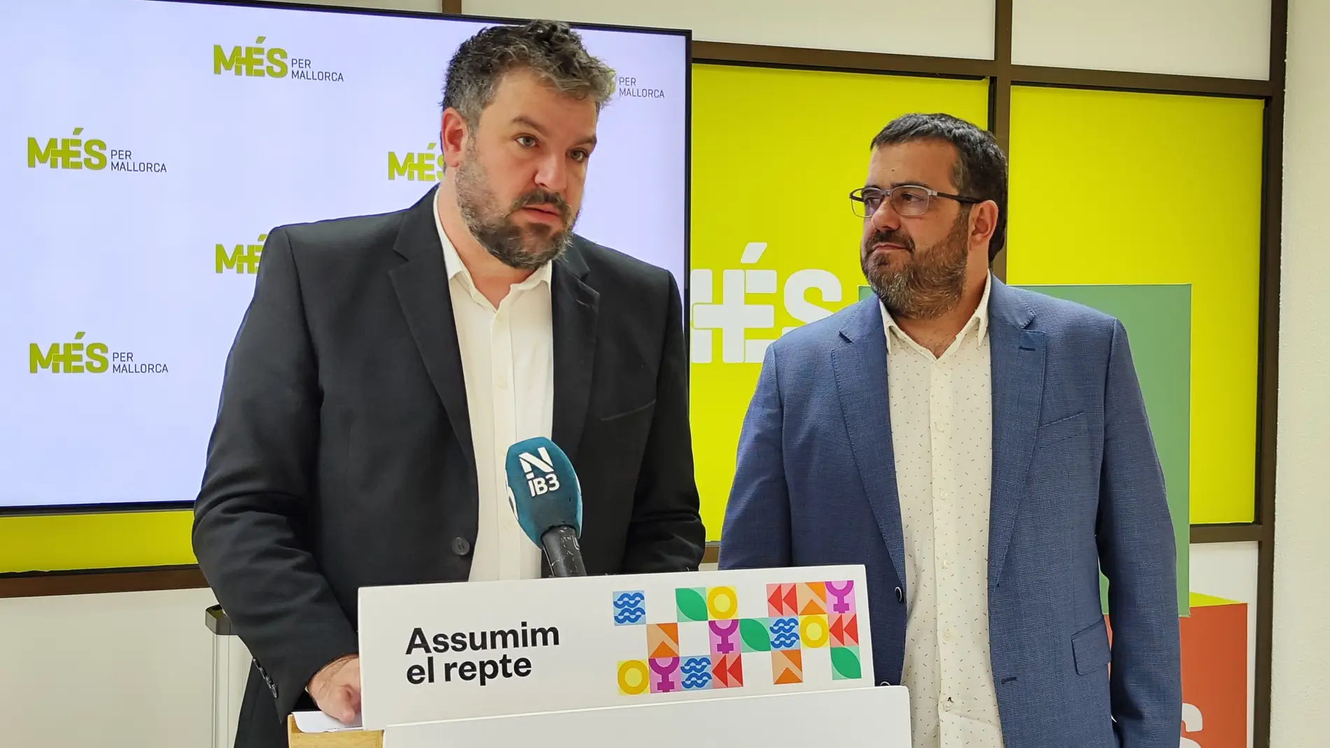 Lluís Apesteguia y Vicenç Vidal de Més per Mallorca