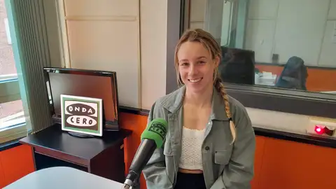 Carlota Torrontegui Nadadora del Club de Natación Santa Olaya