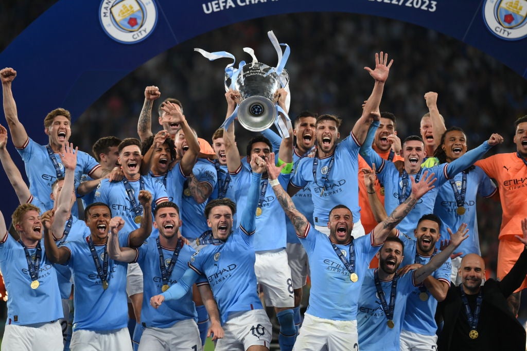El Manchester City gana la Champions y corona el triplete El Manchester City gana la Champions y corona el triplete