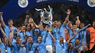 El Manchester City gana la Champions y corona el triplete