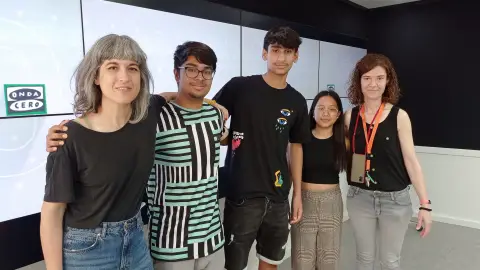 Alguns dels estudiants que han participat al projecte Alguns dels estudiants que han participat al projecte