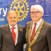 Juan Ángel Ferrer, nuevo presidente del Rotary Club Benidorm Juan Ángel Ferrer, nuevo presidente del Rotary Club Benidorm