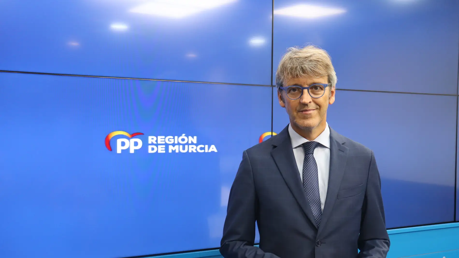 El consejero de Hacienda, Luis Alberto Marín, encabeza la lista del PP por la Región de Murcia al Congreso