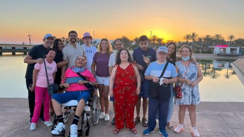 Una de las actividades de ocio inclusivo que organiza A toda Vela