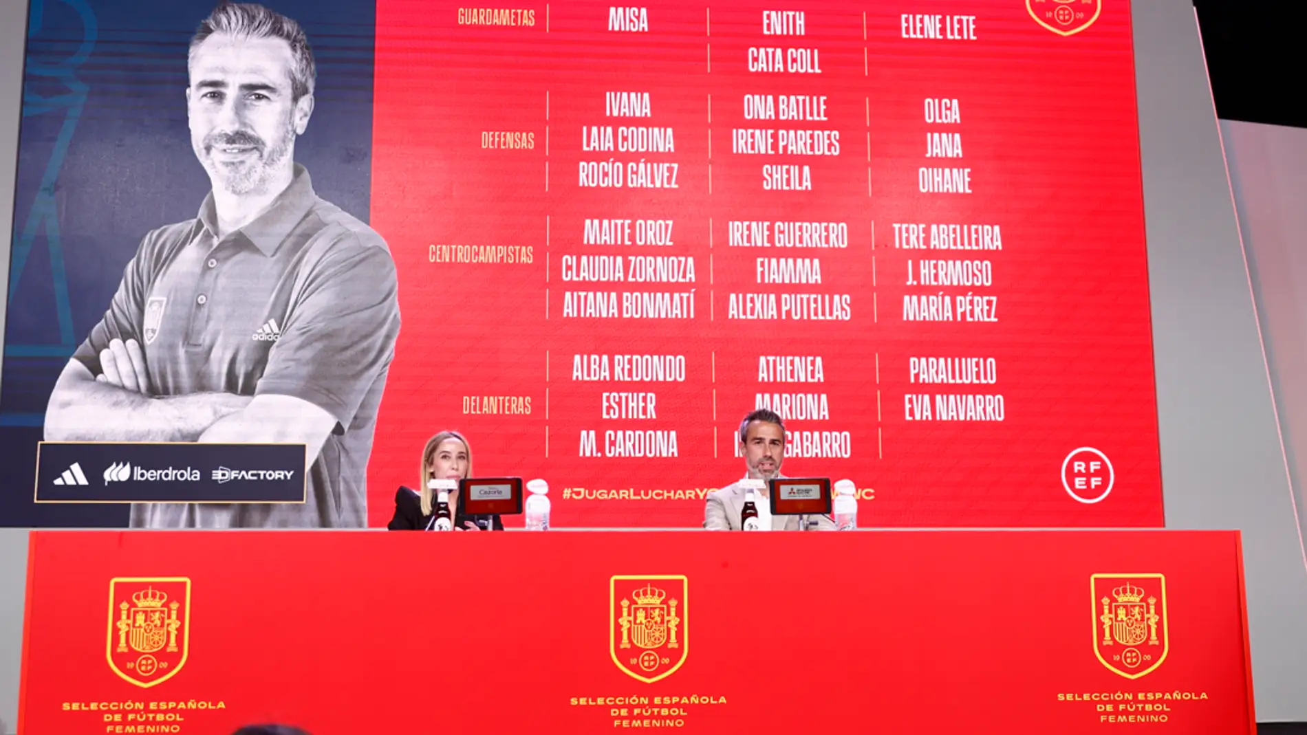 Vilda anuncia una prelista para el Mundial con Alexia Putellas y tres de las 15 "rebeldes"