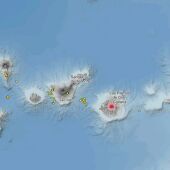 Situación de Canarias en cuanto a movimientos sísmicos a las 11:48 del 12/06/2023