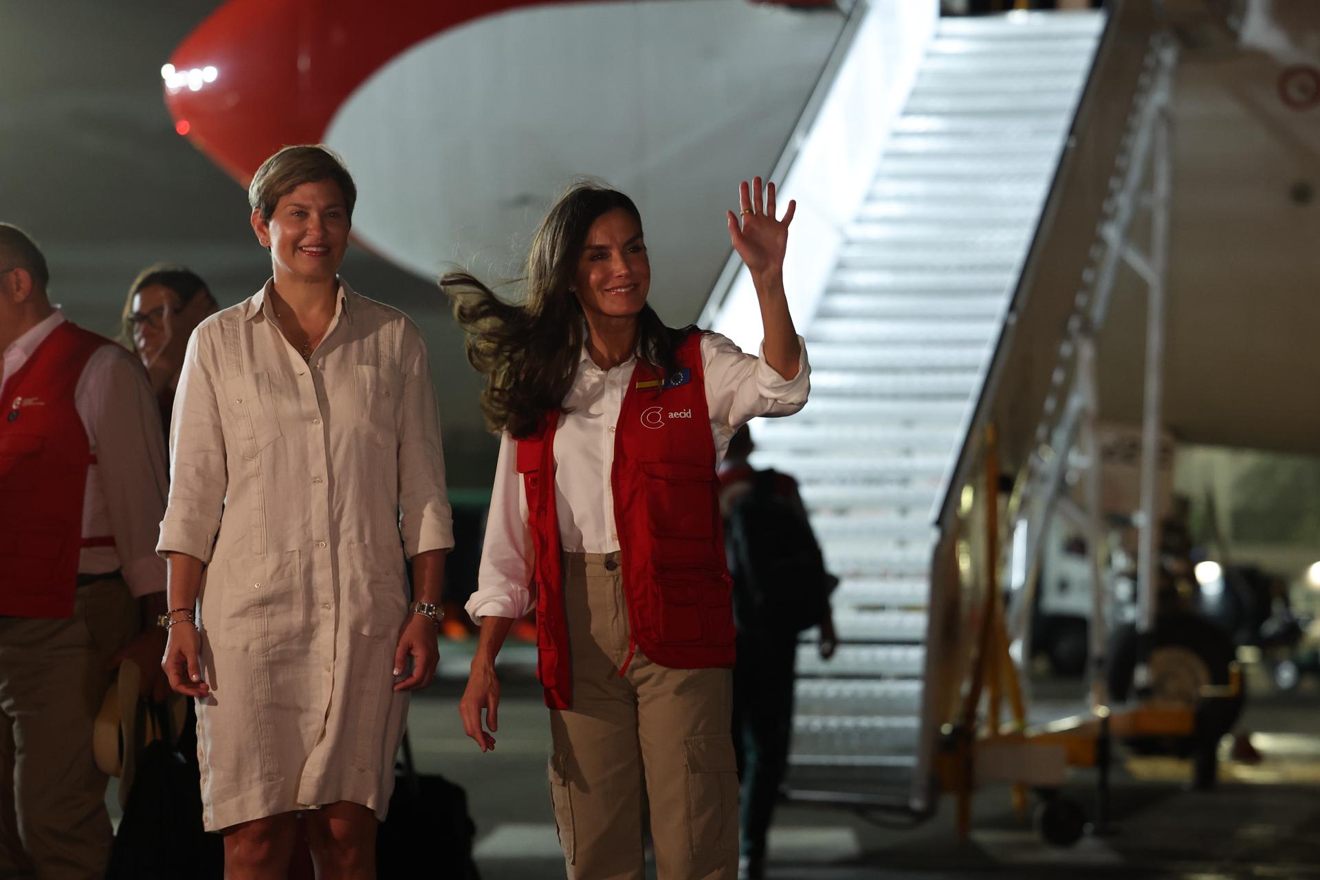 La reina Letizia llega a Colombia en su segundo viaje de cooperación a Sudamérica La reina Letizia llega a Colombia en su segundo viaje de cooperación a Sudamérica