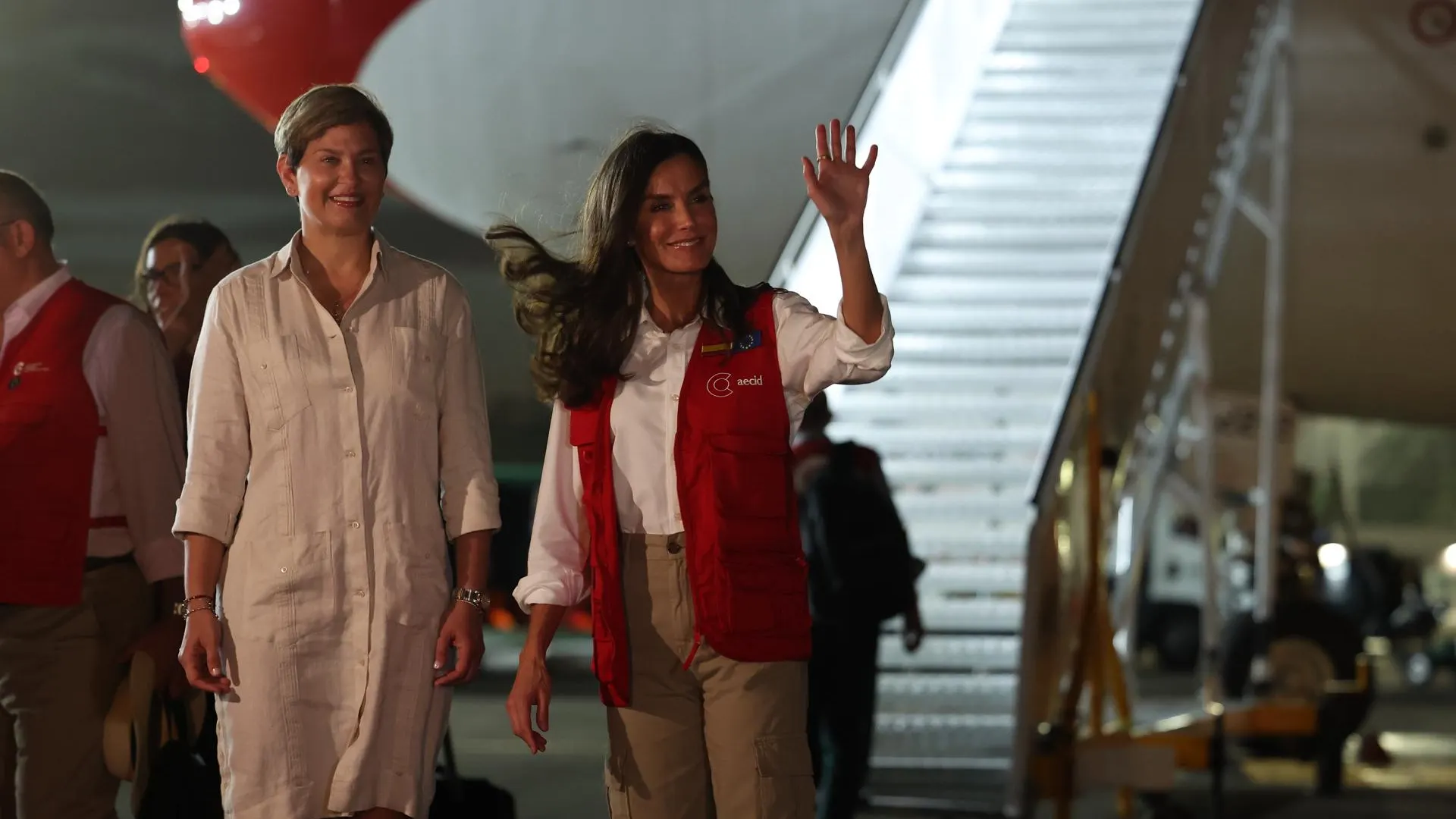 La reina Letizia llega a Colombia La reina Letizia llega a Colombia