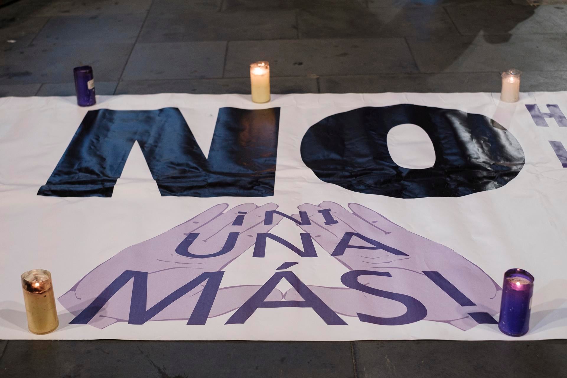 Cartel contra la violencia machista Cartel contra la violencia machista