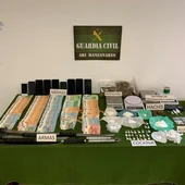 Material incautado por la Guardia Civil Material incautado por la Guardia Civil