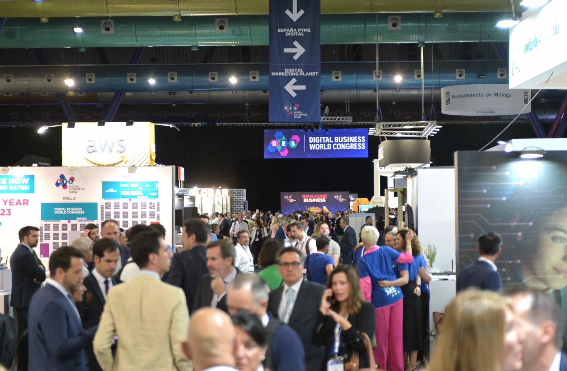 Málaga, capital mundial tecnológica con DES2023, que dejará un impacto de 34 millones Málaga, capital mundial tecnológica con DES2023, que dejará un impacto de 34 millones