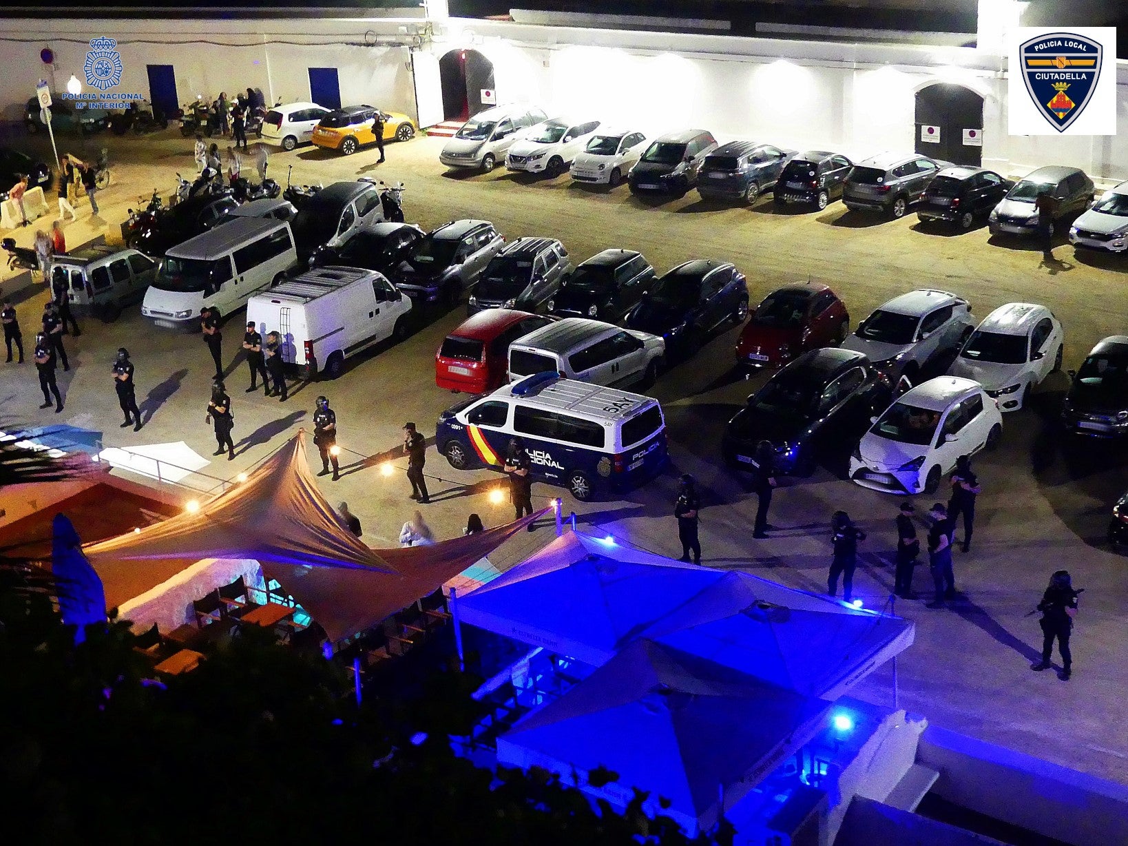 Tres personas detenidas en un control de Policía Nacional en Es Pla de Ciutadella Tres personas detenidas en un control de Policía Nacional en Es Pla de Ciutadella