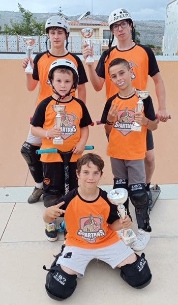 'Los Spartans de Sagunto' triunfan en el Campeonato Autonómico de 'Scooter Freestyle' 'Los Spartans de Sagunto' triunfan en el Campeonato Autonómico de 'Scooter Freestyle'