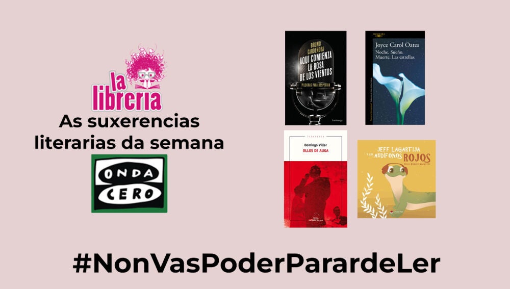 As suxerencias literarias da semana (14-06-2023) de La Librería CyC