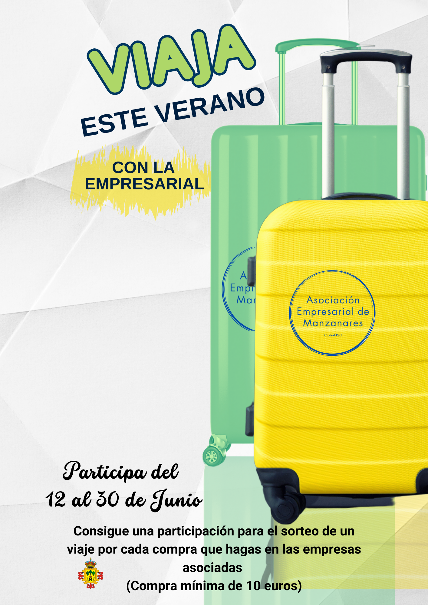 Por compras y contratación de servicios a partir de 10€ puedes ganar un viaje Por compras y contratación de servicios a partir de 10€ puedes ganar un viaje