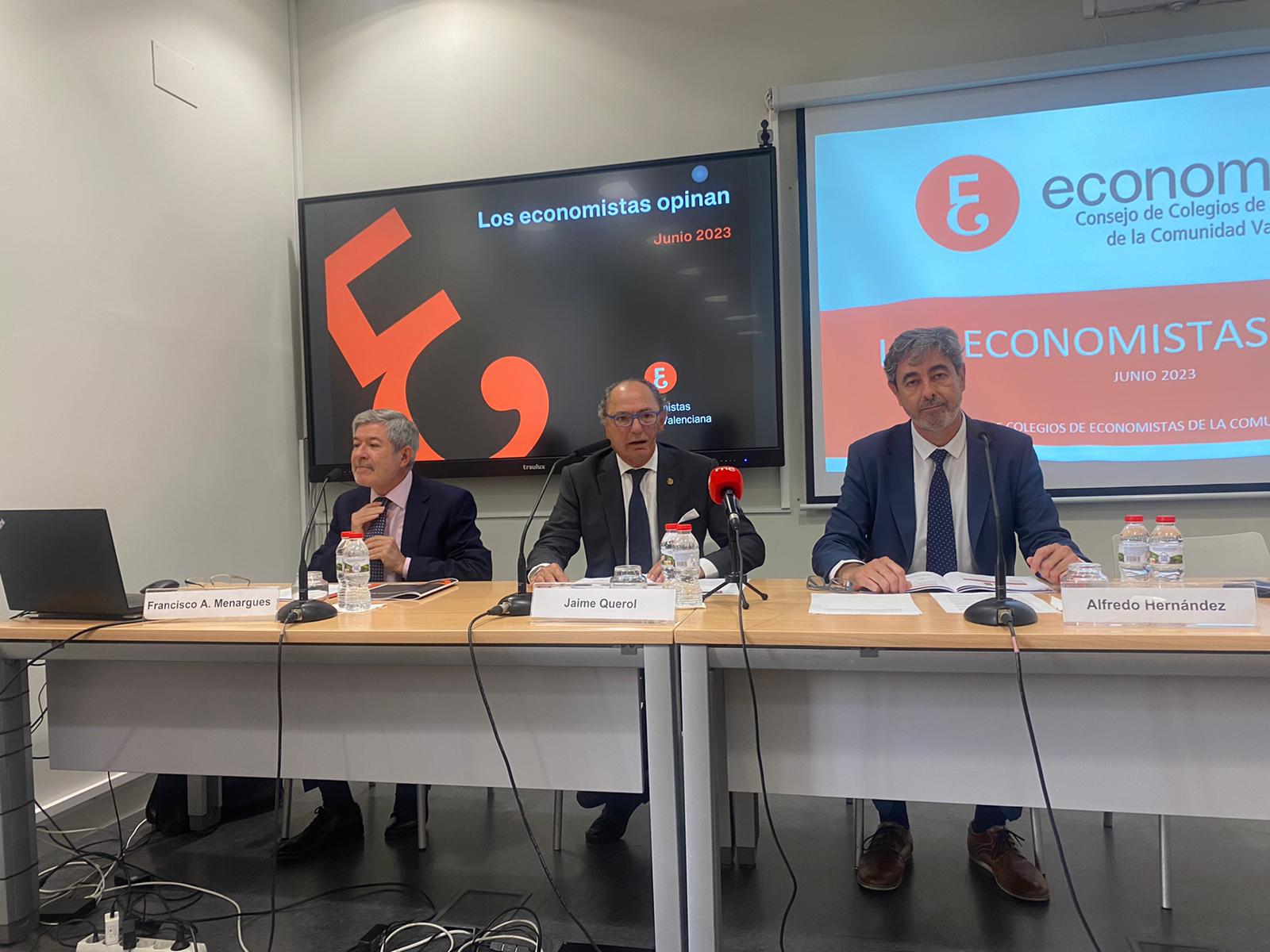 La inflación sigue liderando el ranking de preocupaciones de los economistas valencianos La inflación sigue liderando el ranking de preocupaciones de los economistas valencianos