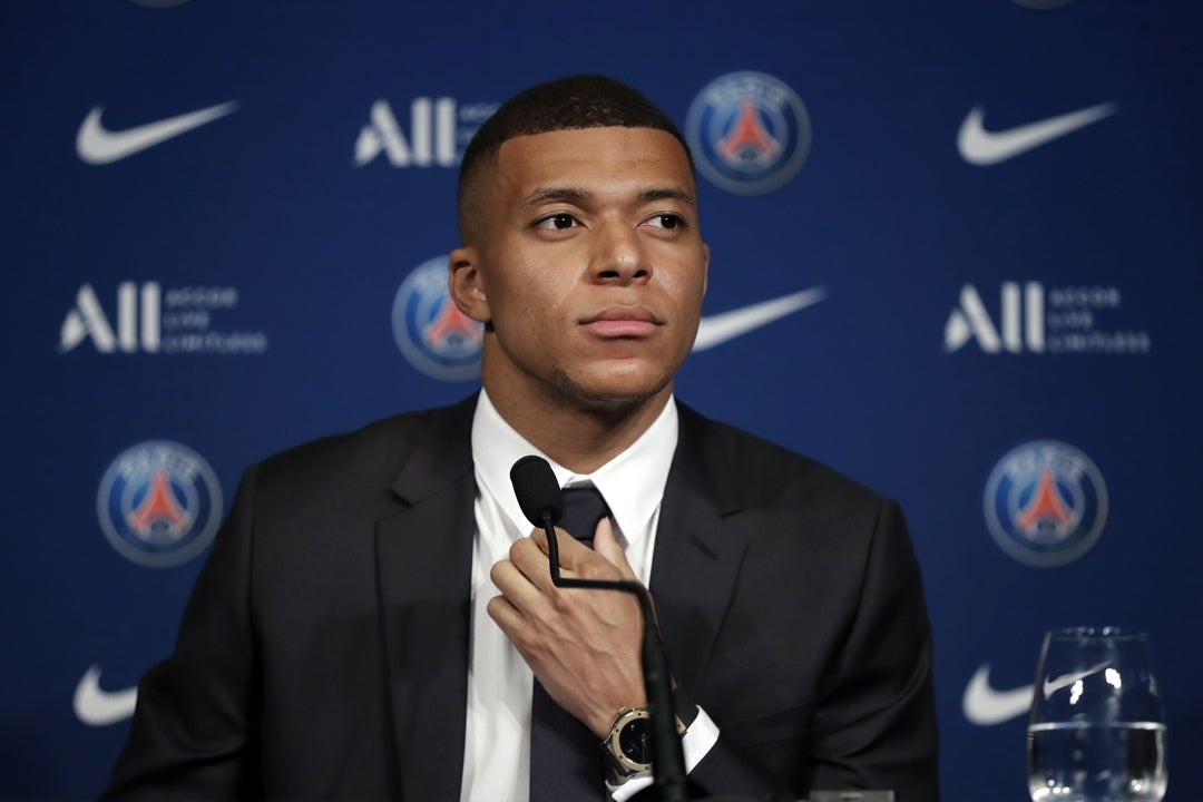 Mbappé: "No le he pedido al PSG que me venda al Real Madrid" Mbappé: "No le he pedido al PSG que me venda al Real Madrid"