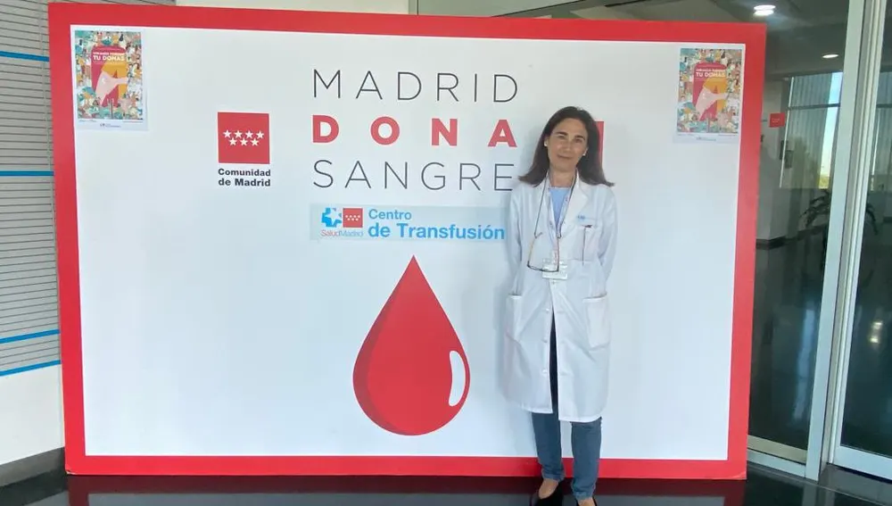 Ana Arruga, hematóloga responsable del Fraccionamiento y Distribución de Componentes Sanguíneos en el Centro de Transfusiones de la Comunidad de Madrid