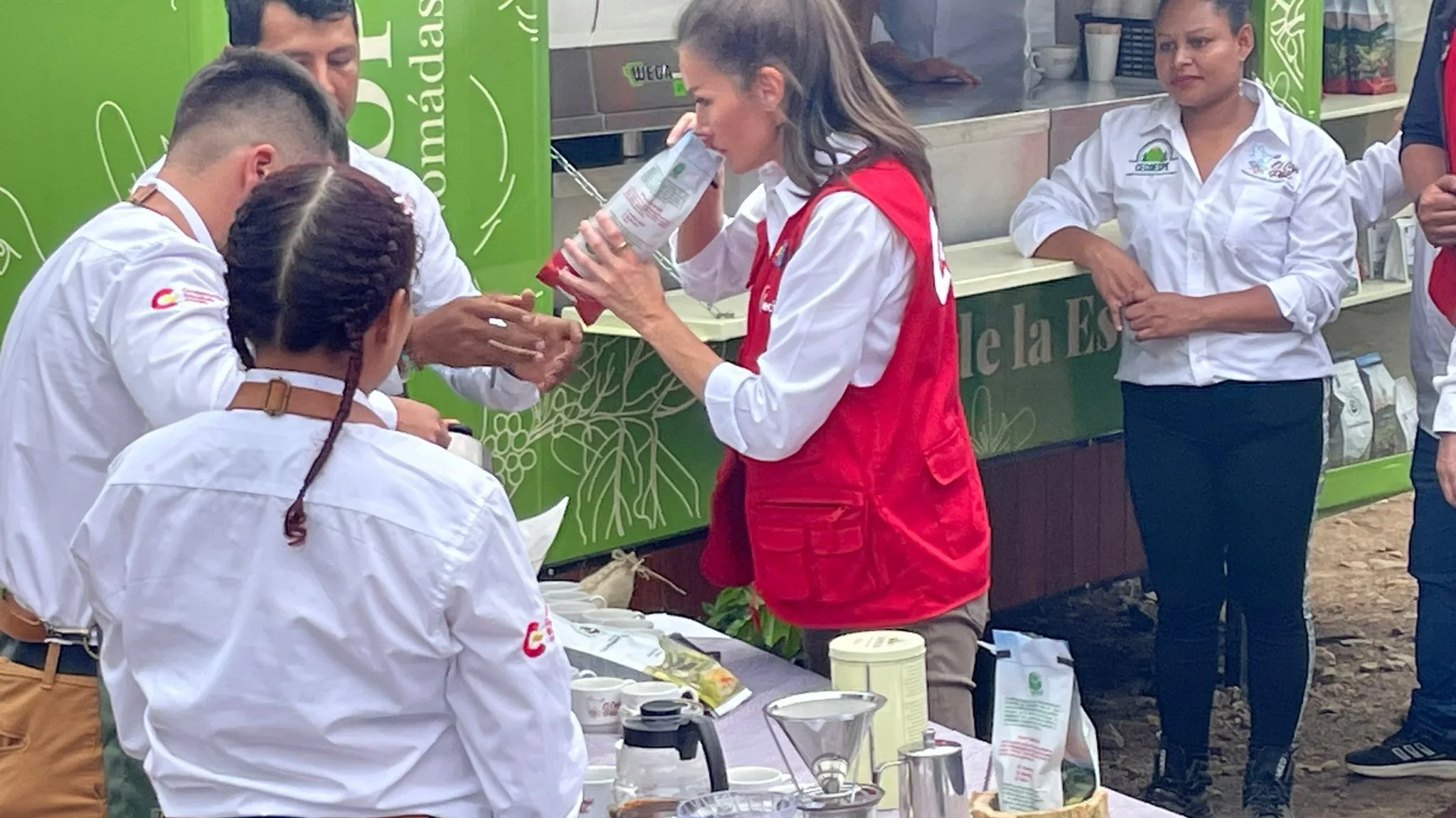 La Reina Letizia en Colombia La Reina Letizia en Colombia