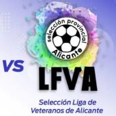 Partido amistoso en Orihuela de Veteranos alicantinos contra veteranos del Real Madrid 