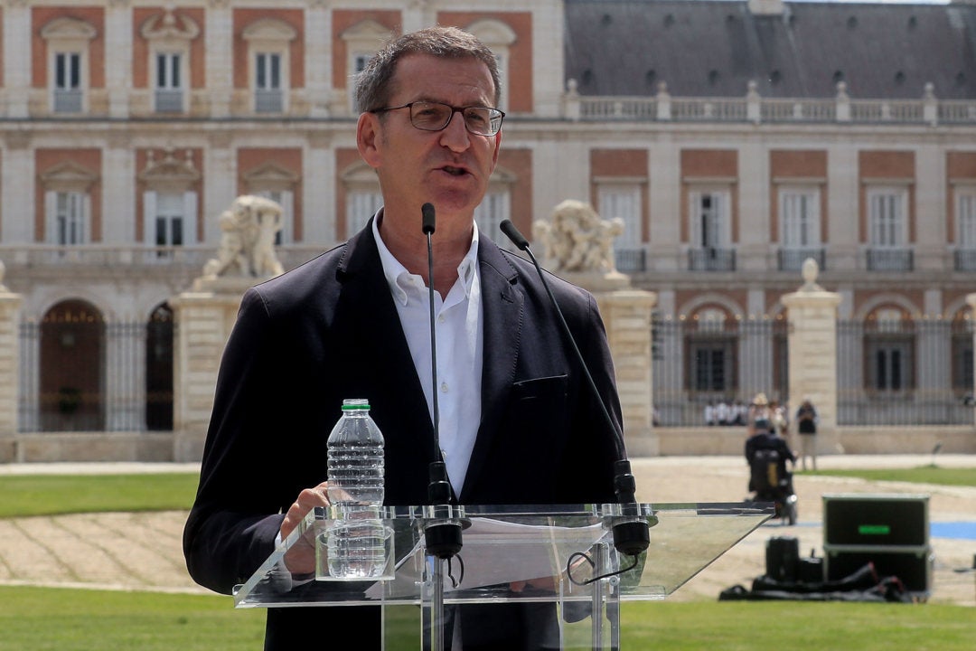 Feijóo propone una reforma legal para frenar la okupación Feijóo propone una reforma legal para frenar la okupación