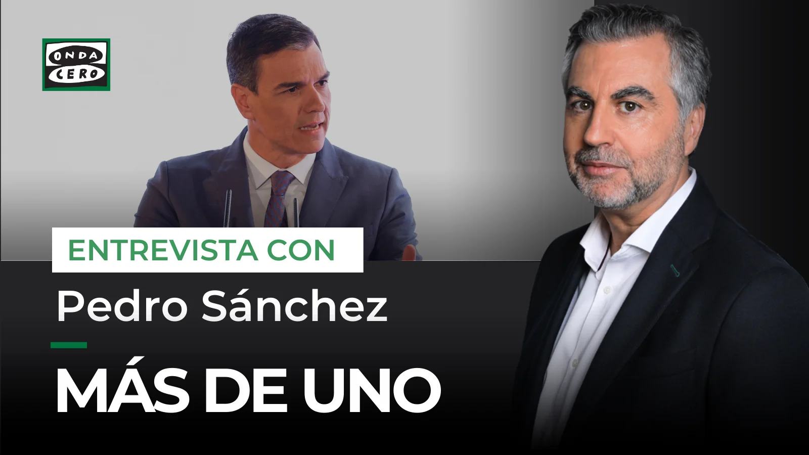 Carlos Alsina entrevista a Pedro Sánchez Carlos Alsina entrevista a Pedro Sánchez