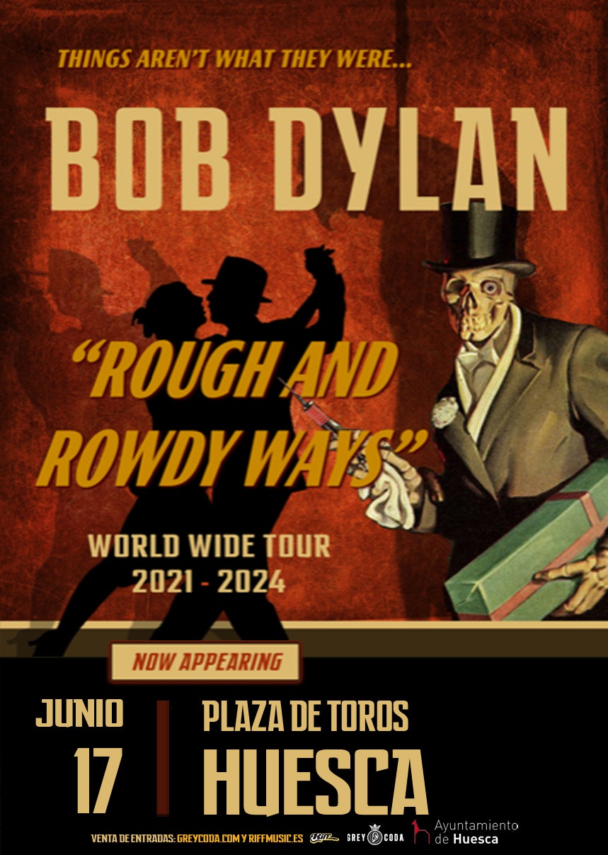 Bob Dylan actúa este sábado en Huesca Bob Dylan actúa este sábado en Huesca