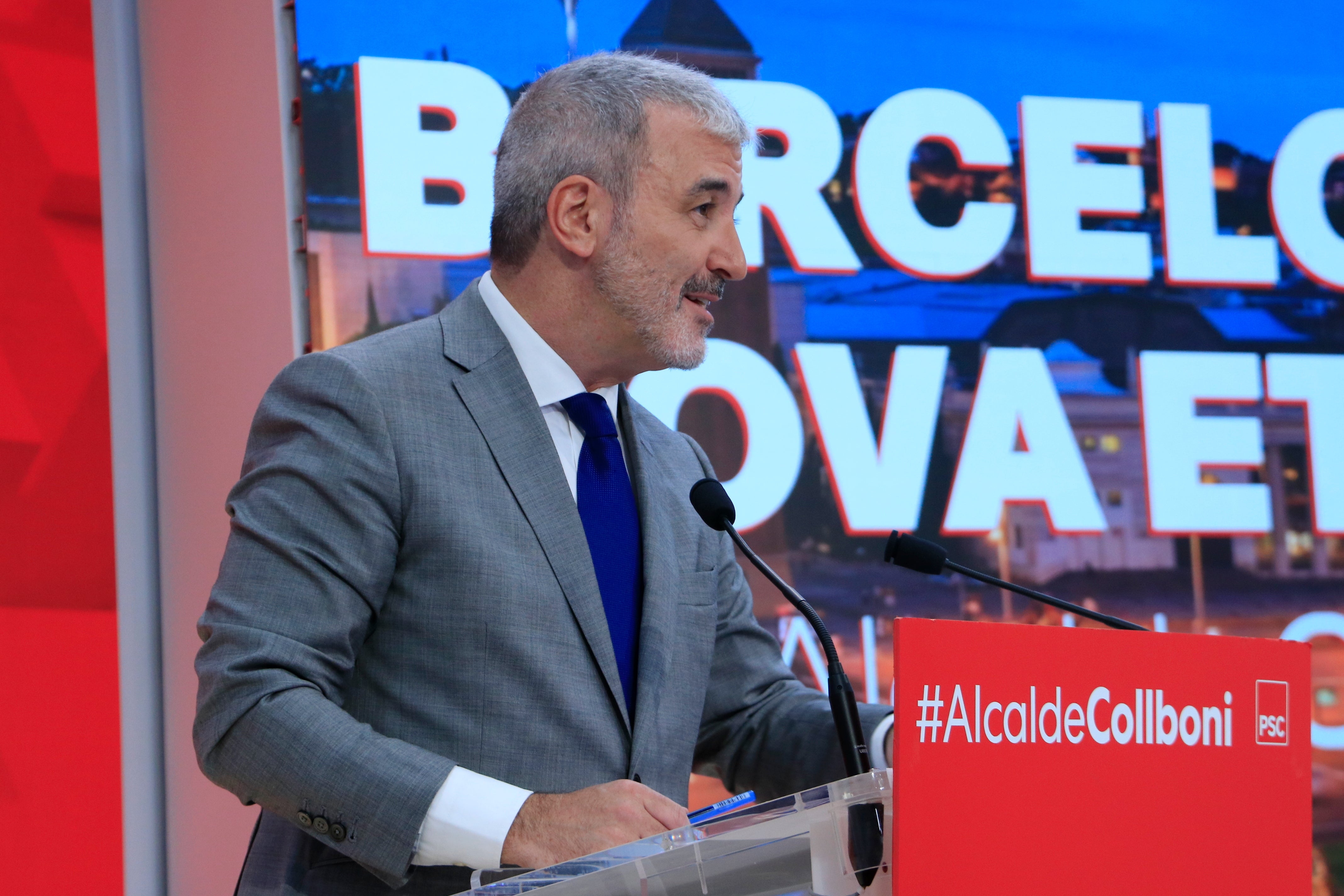 Jaume Collboni pressiona Barcelona en Comú per ser alcalde Jaume Collboni pressiona Barcelona en Comú per ser alcalde