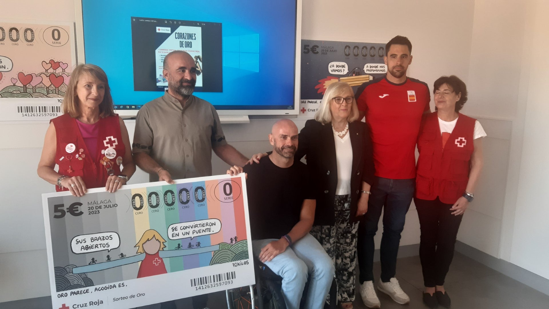 Cruz Roja Ciudad Real impulsa una carrera virtual con motivo del Sorteo de Oro Cruz Roja Ciudad Real impulsa una carrera virtual con motivo del Sorteo de Oro