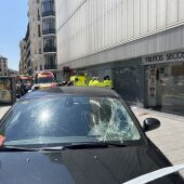 Un atropello múltiple junto al mercado de Barceló deja tres heridos en el centro de Madrid