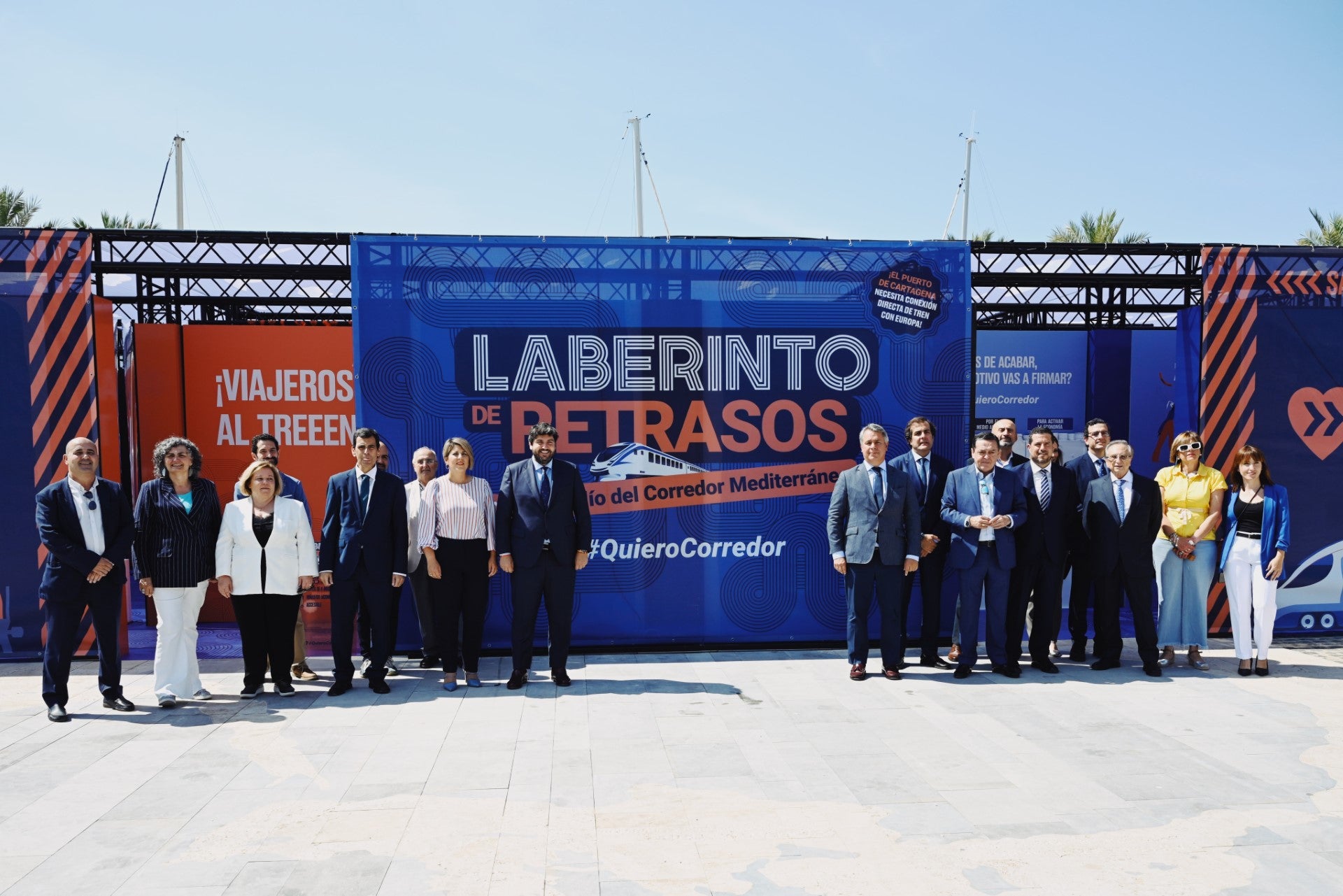 El movimiento #QuieroCorredor denuncia los continuos retrasos de esta infraestructura El movimiento #QuieroCorredor denuncia los continuos retrasos de esta infraestructura