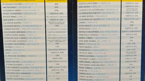 Descuentos de la Noche Blanca en Valdepeñas 2023 Descuentos de la Noche Blanca en Valdepeñas 2023