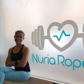 Nuria Ropero, en el centro que lleva su nombre