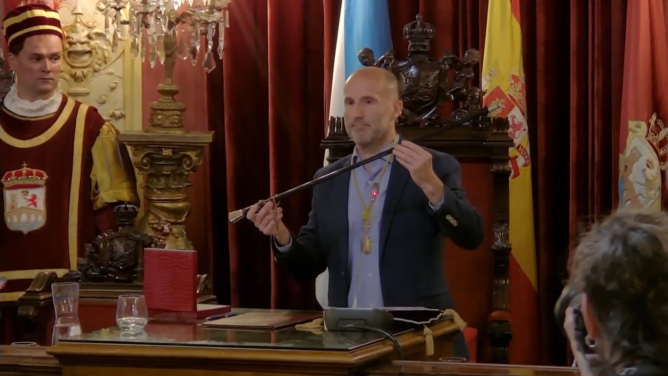 Gonzalo Pérez Jácome reelexido cómo Alcalde de Ourense Gonzalo Pérez Jácome reelexido cómo Alcalde de Ourense