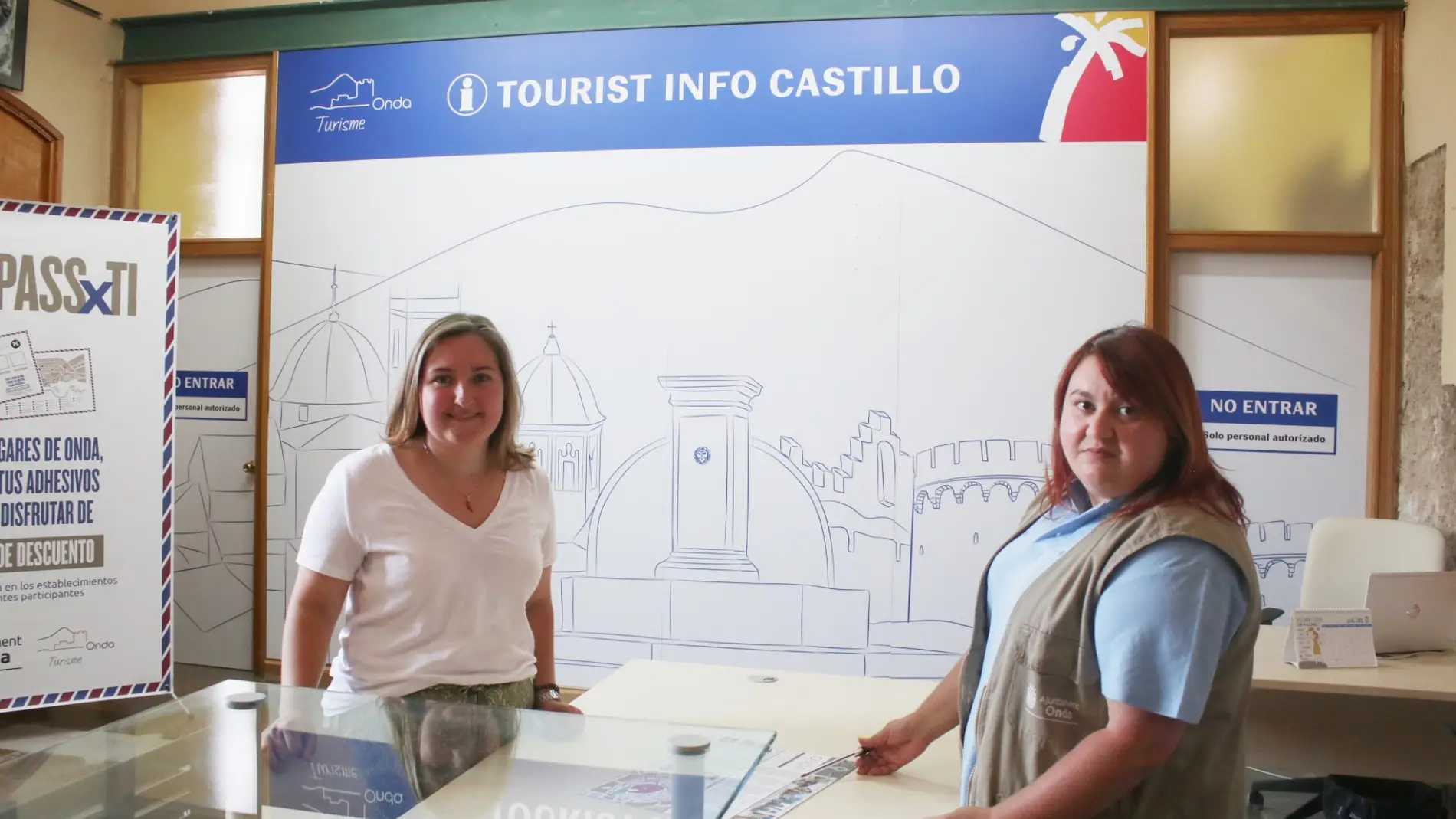 Onda Finaliza la reforma de la oficina de turismo en el Castillo de las 300 Torres