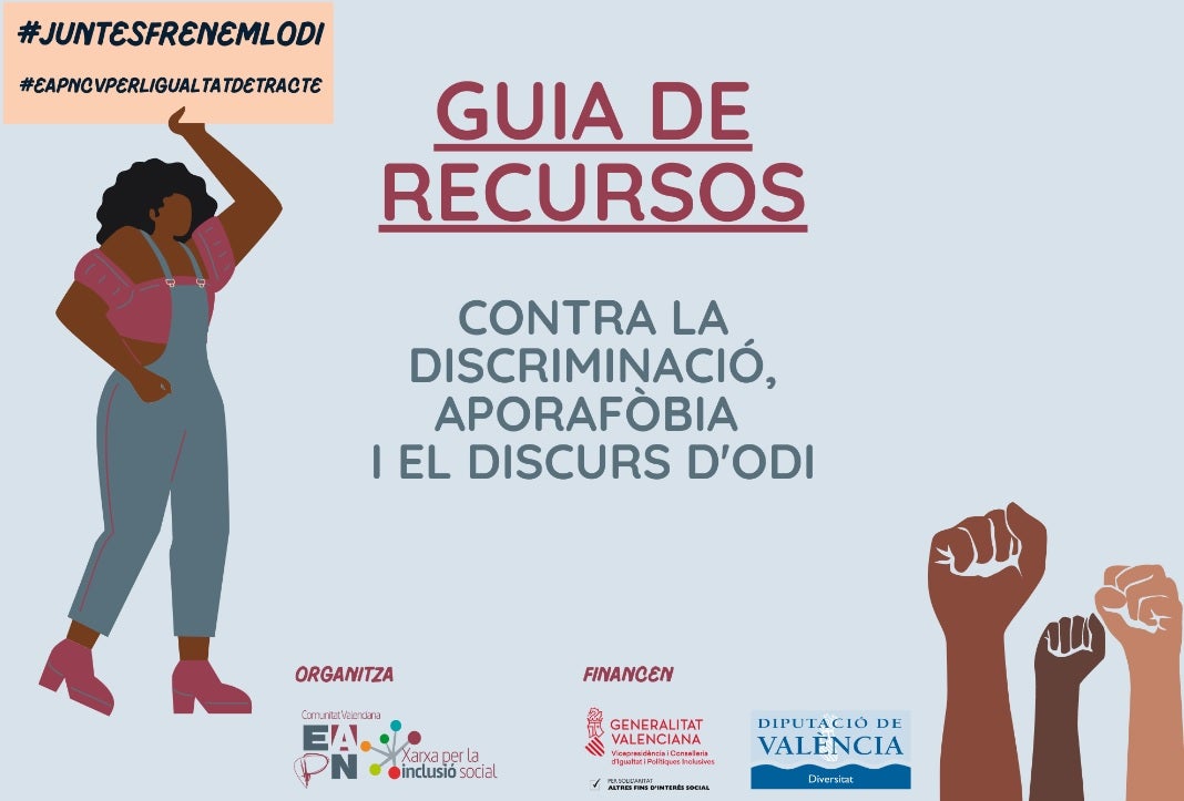 La EAPN CV pide "responsabilidad" al futuro Consell y un plan de choque contra la discriminación y los discursos de odio La EAPN CV pide "responsabilidad" al futuro Consell y un plan de choque contra la discriminación y los discursos de odio