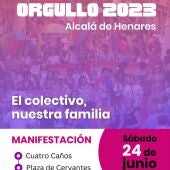 Alcalá Entiende organiza este sábado la tradicional manifestación del Orgullo LGTBI+ en la ciudad complutense bajo el lema "El colectivo, nuestra familia"