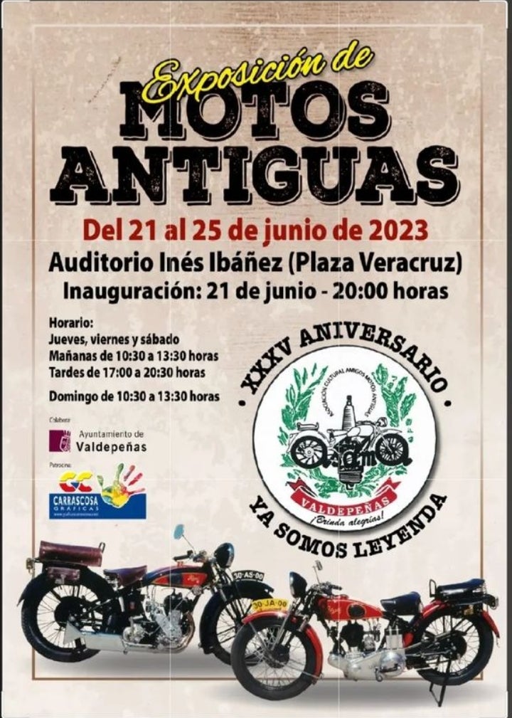 ASAMA celebra su 35 Aniversario con una muestra de motos antiguas ASAMA celebra su 35 Aniversario con una muestra de motos antiguas