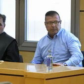 El acusado durante el juicio El acusado durante el juicio