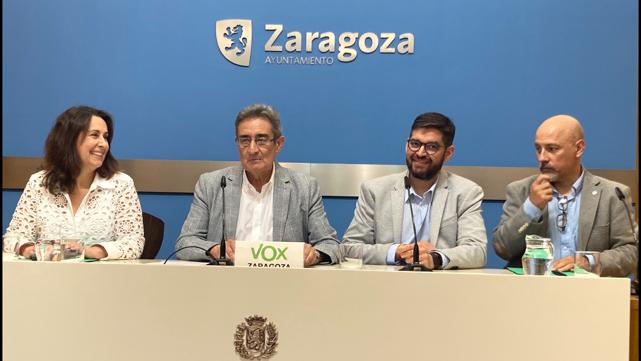 Vox critica los elevados costes de la estructura municipal en Zaragoza Vox critica los elevados costes de la estructura municipal en Zaragoza