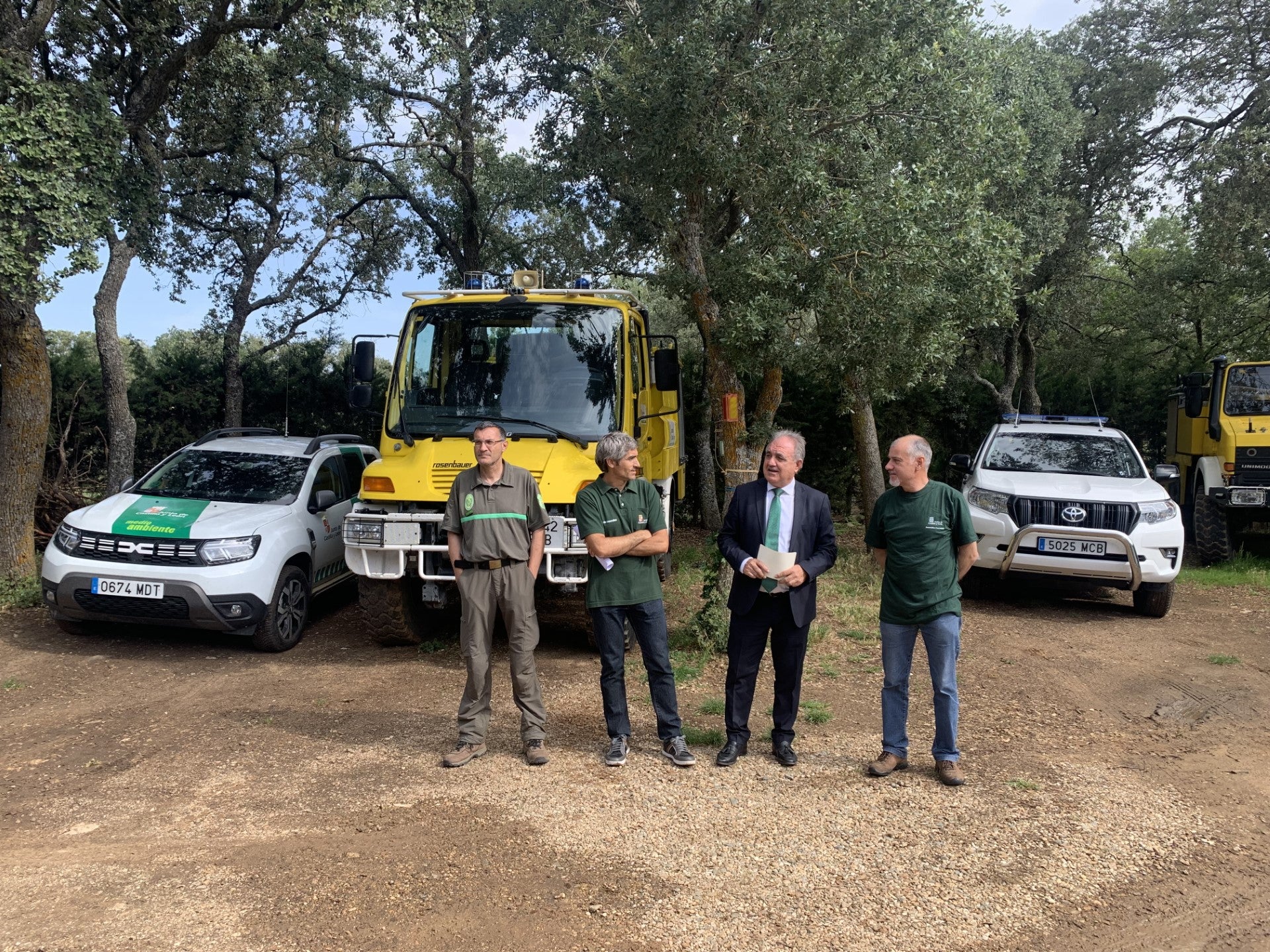 La Junta establece cuatro meses de peligro alto de incendios con un operativo reforzado de 315 profesionales en Palencia La Junta establece cuatro meses de peligro alto de incendios con un operativo reforzado de 315 profesionales en Palencia