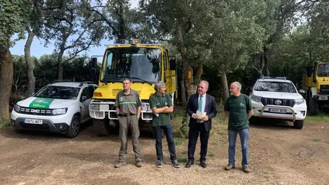La Junta establece cuatro meses de peligro alto de incendios con un operativo reforzado de 315 profesionales en Palencia .